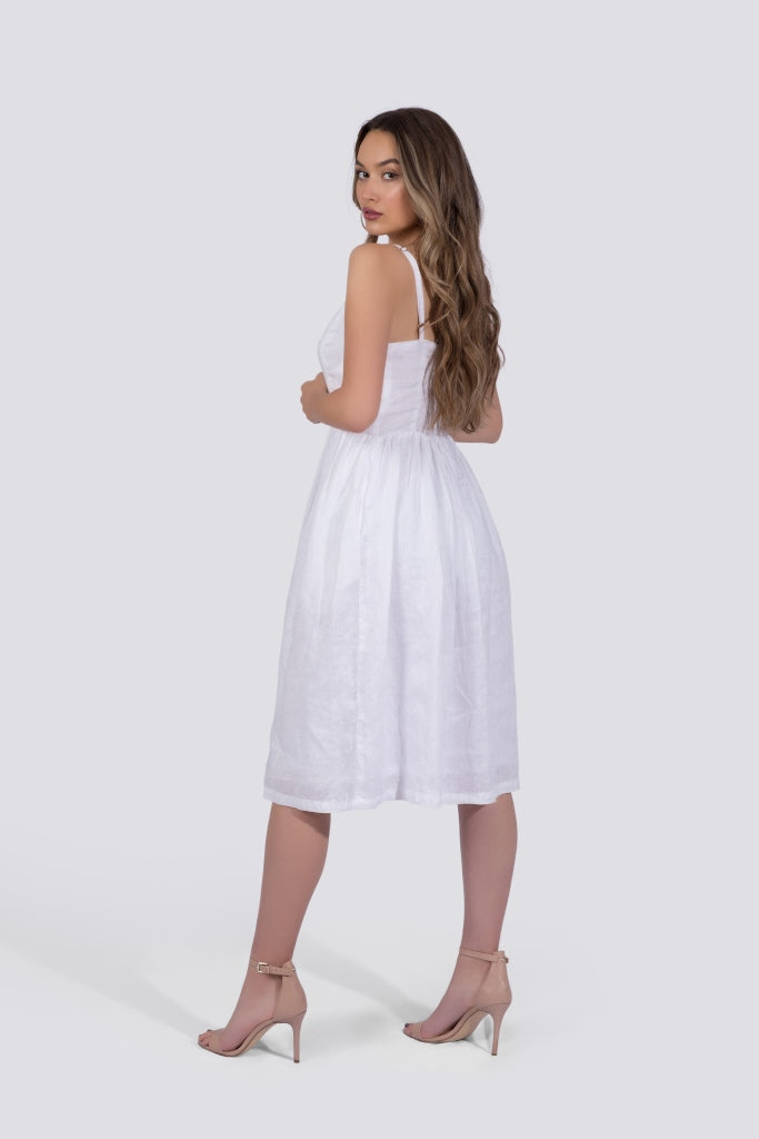 Everly Dress - White