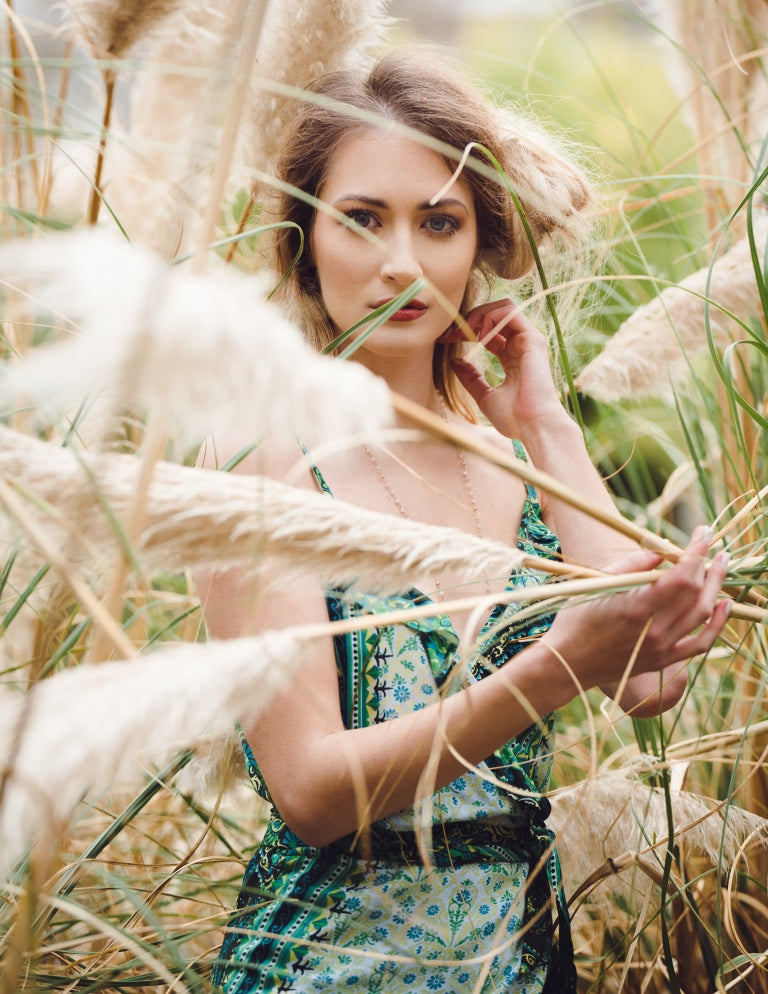 Manon Wrap Dress | Green